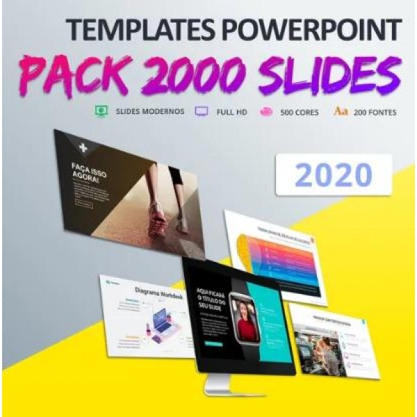Templates Powerpoint - Mais De 2000 Slides Powerpoint