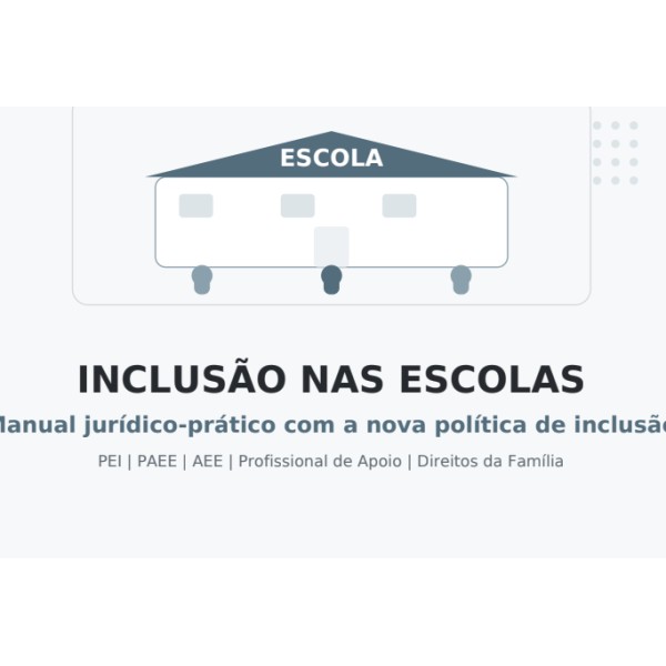 EBOOK: Inclusão nas Escolas — Direitos, Leis, PEI, PAEE e Orientações para Famílias