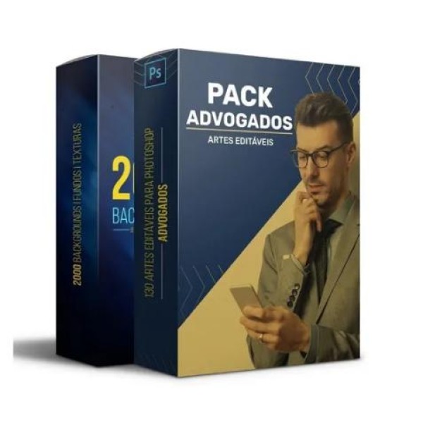 Pack 130 Artes De Advogados Editáveis Photoshop Psd